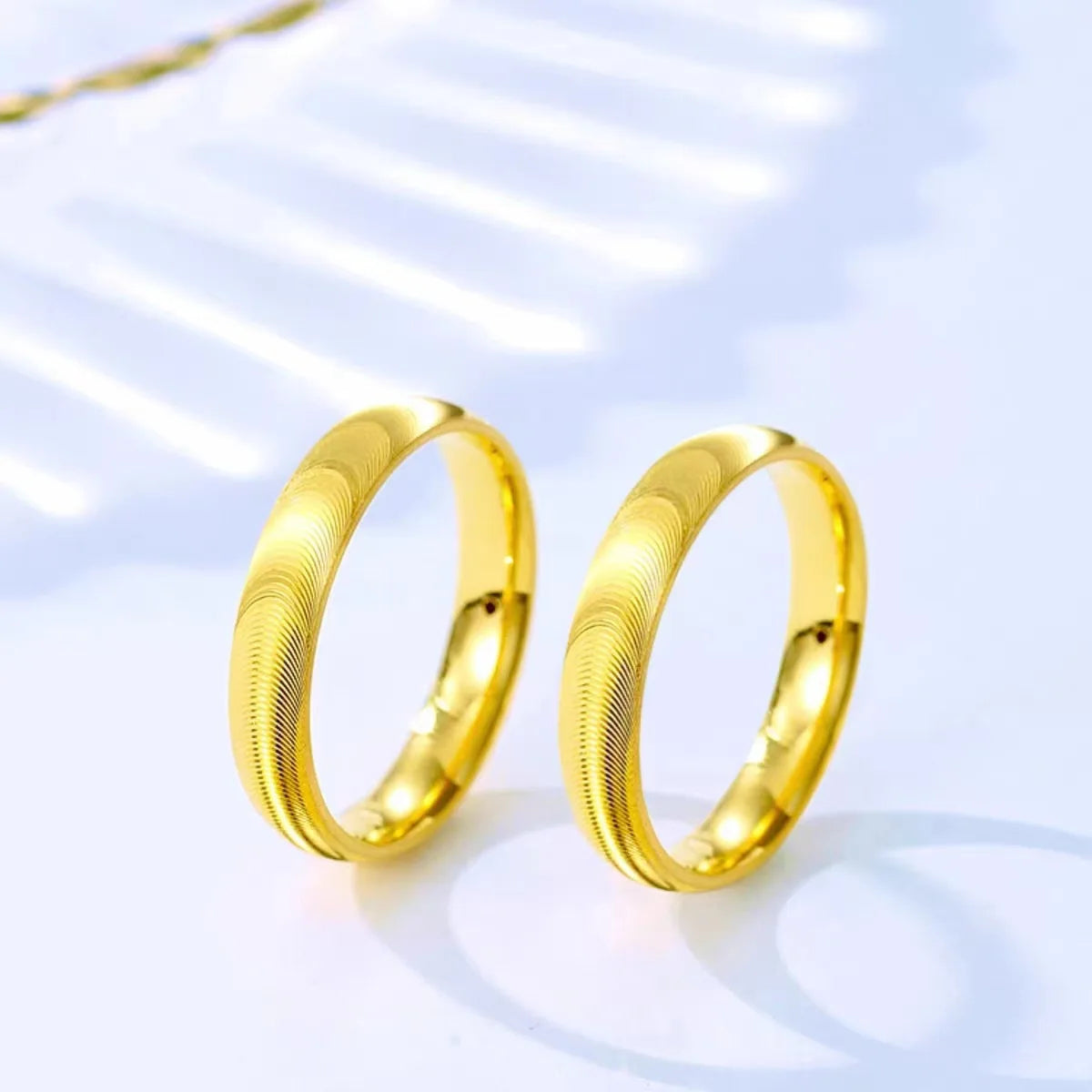 Matching Gold Rings For Best Friends - Ansicht 2