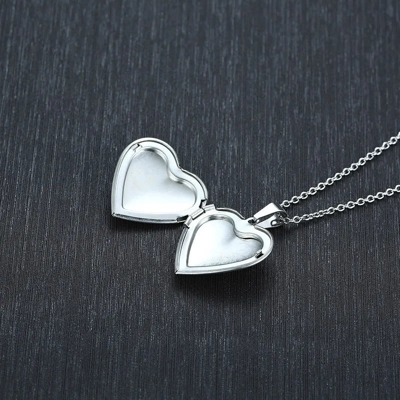 Couple Photo Necklace