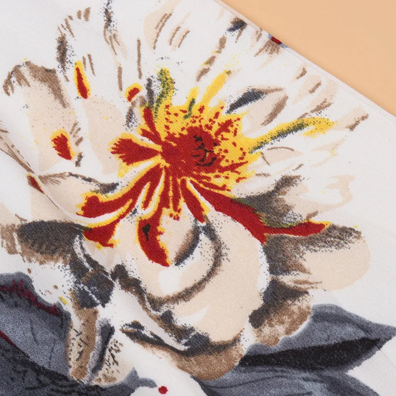 Langes Mutter-Tochter-Kleid