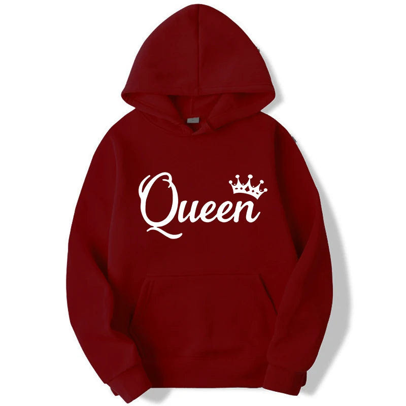 King Und Queen Pulli Rot – Ansicht 3