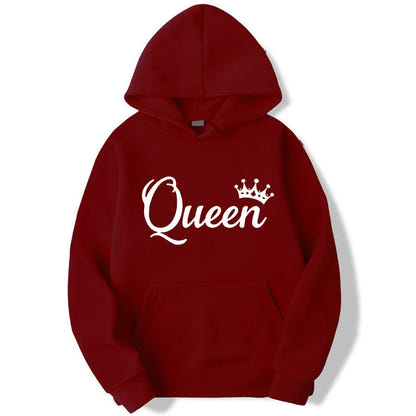 King Und Queen Pulli Rot – Ansicht 3