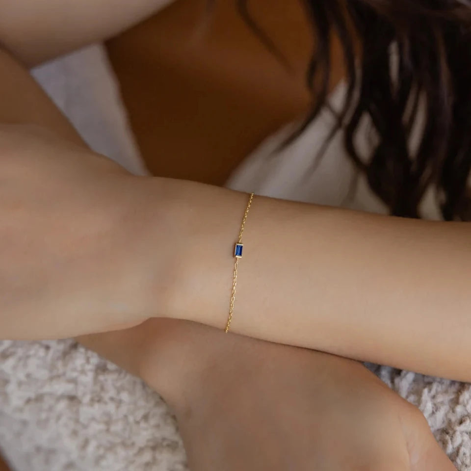 Mother Daughter Birthstone Bracelet