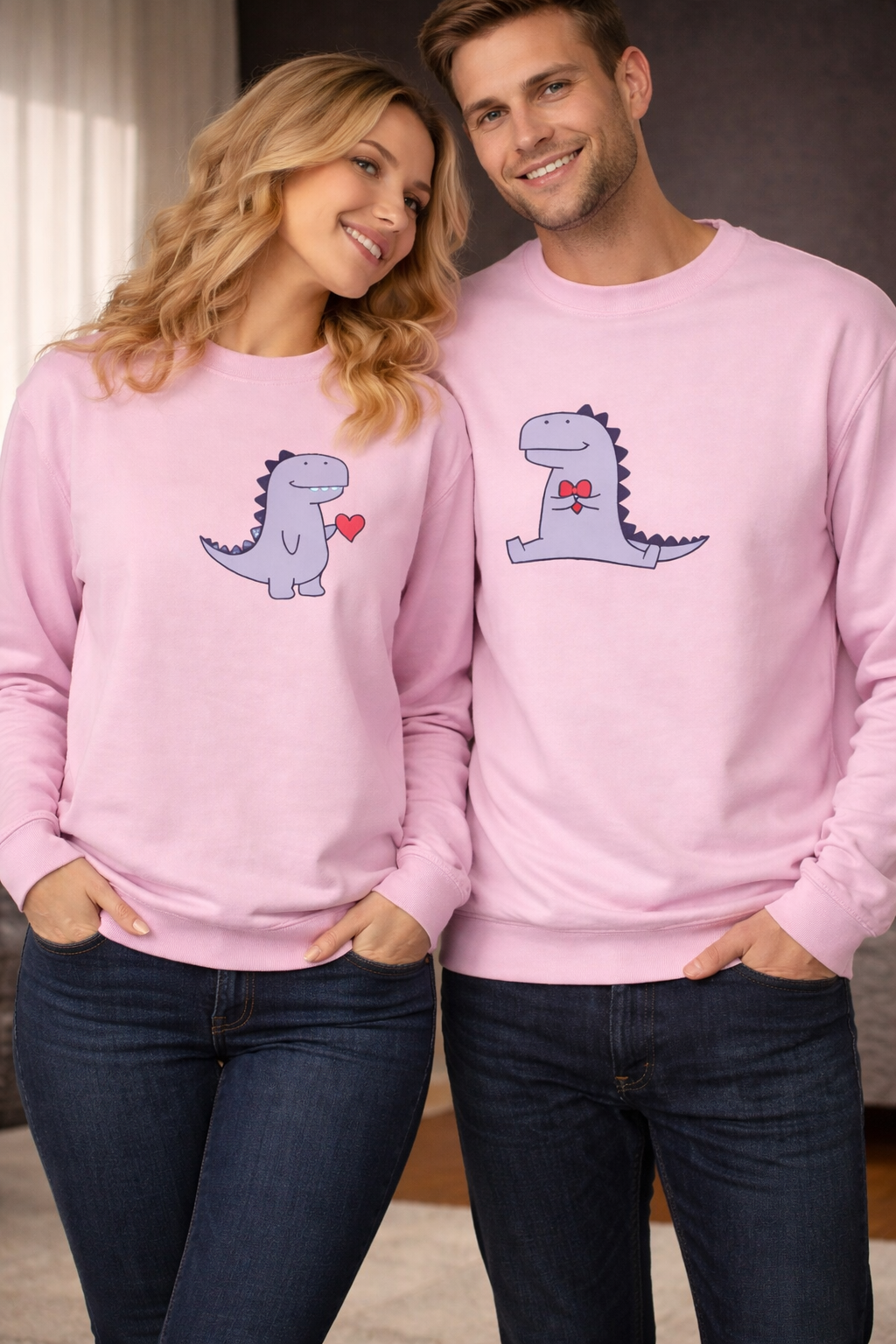 Schere Stein Paar Bier Hoodie