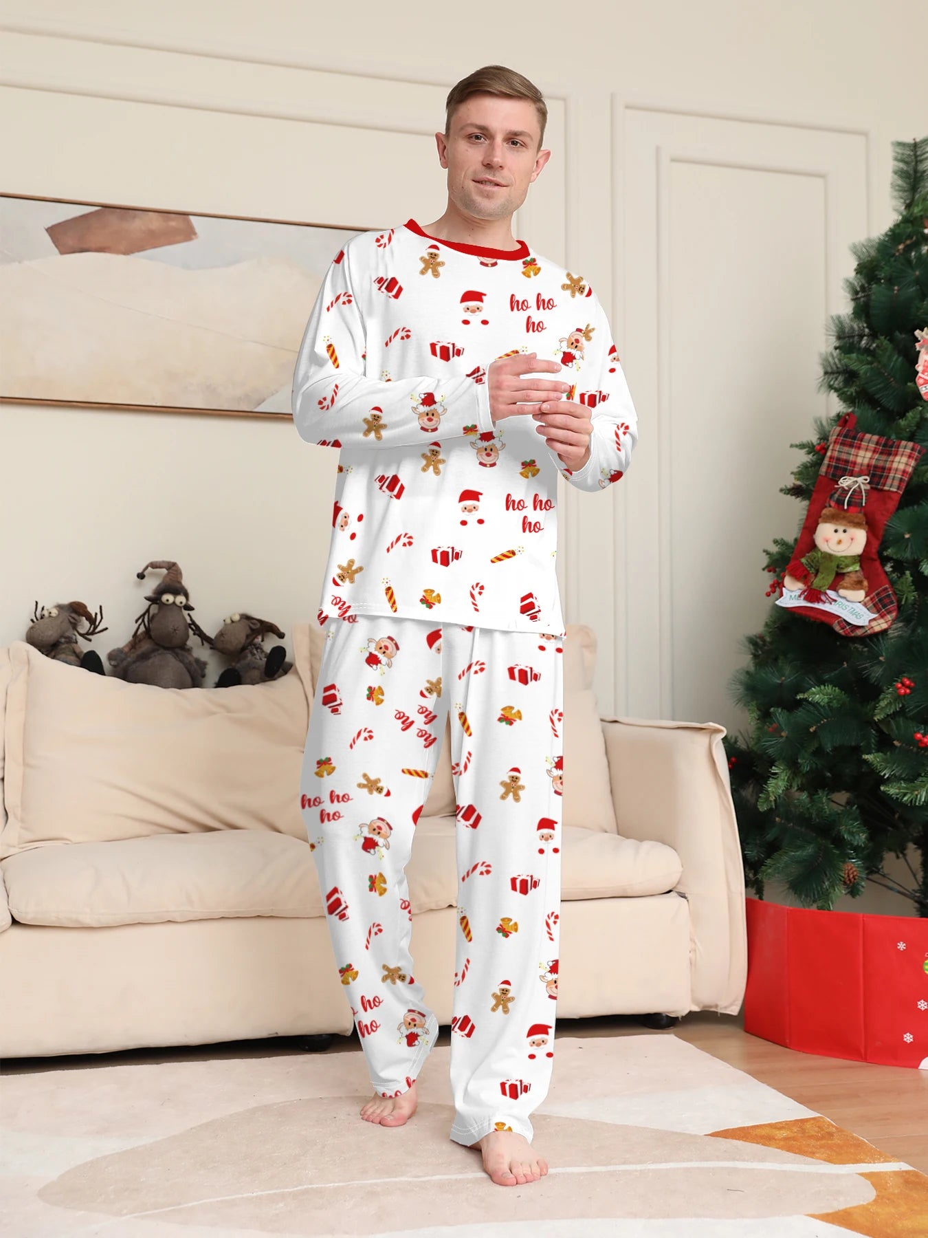 Gingerbread Family Pajamas