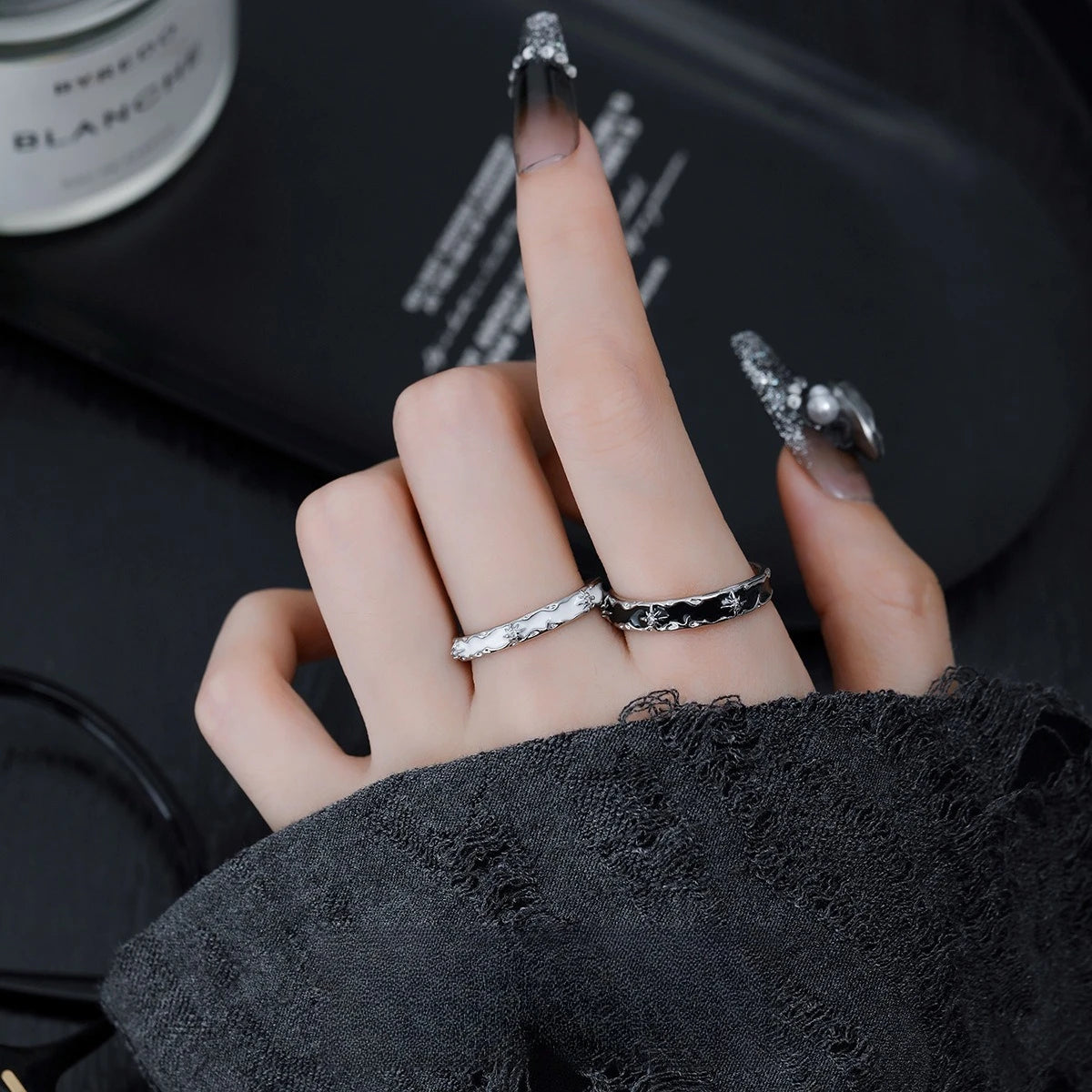 Stainless Steel Couple Rings