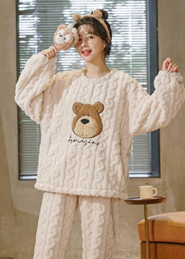 Partner Pyjama Niedlicher Bär