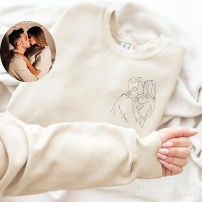 Partner Pullover Initialen