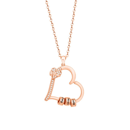 Familienkette Rosegold - Ansicht 4