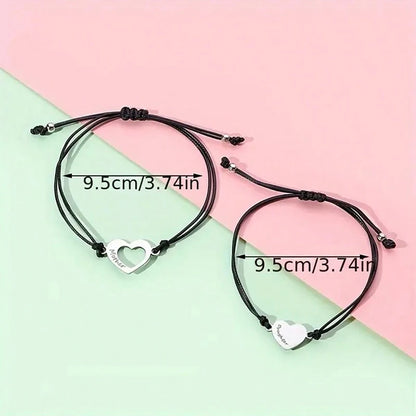 Mutter Tochter Armband Leder