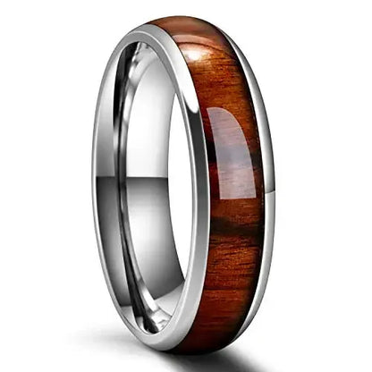 Paar Ringe Holz