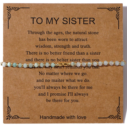 Armband Schwester Gold