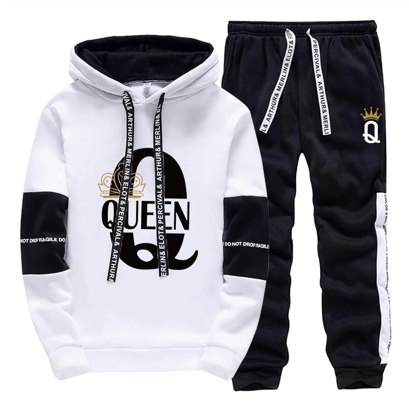 King Queen Hoodie Von Vorne – Ansicht 3