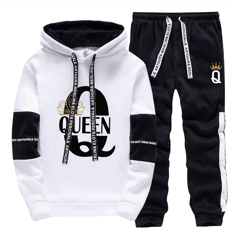 King Queen Hoodie Von Vorne