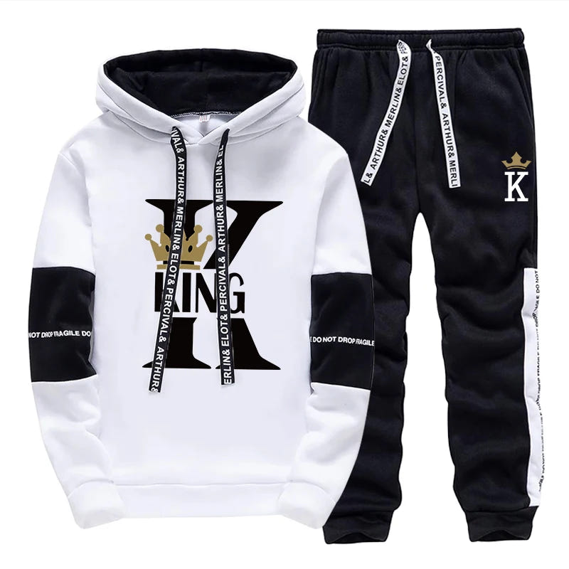 King Queen Hoodie Von Vorne – Ansicht 2
