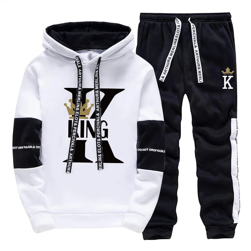 King Queen Hoodie Von Vorne