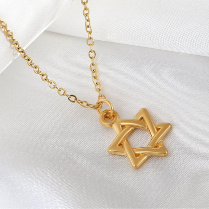 Mutter Tochter Kette Stern