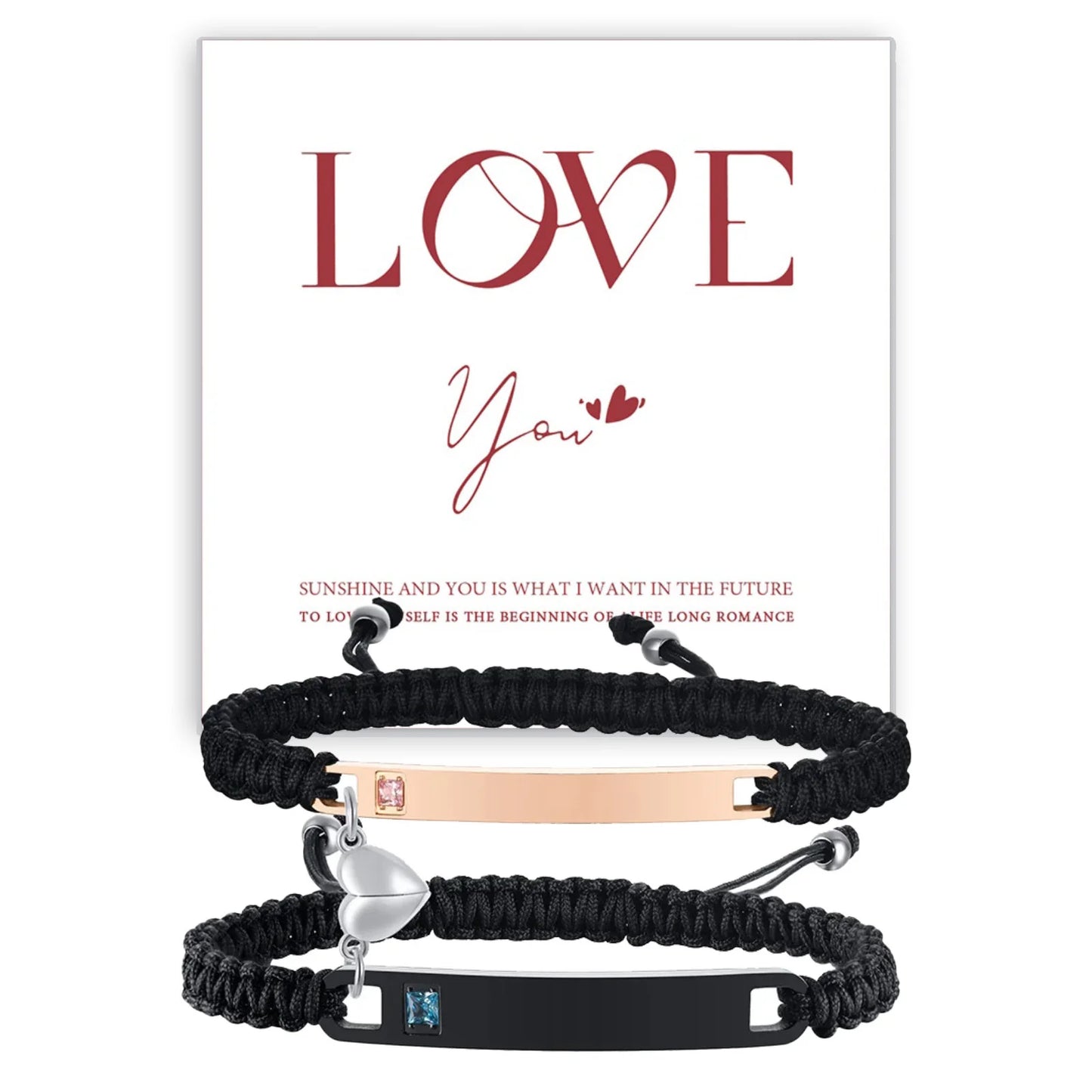Pärchen Armband Leder Mit Gravur