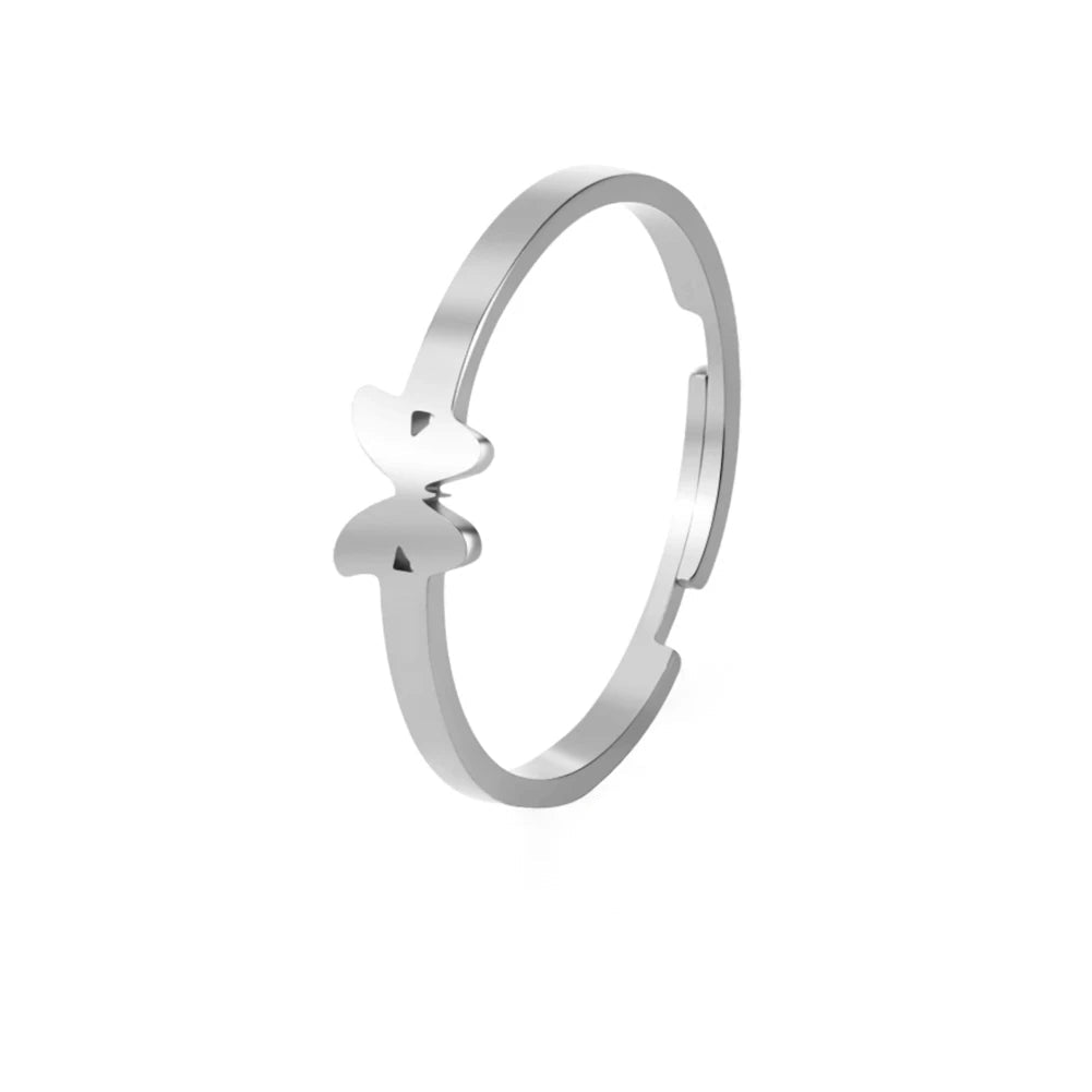 Butterfly Couple Rings