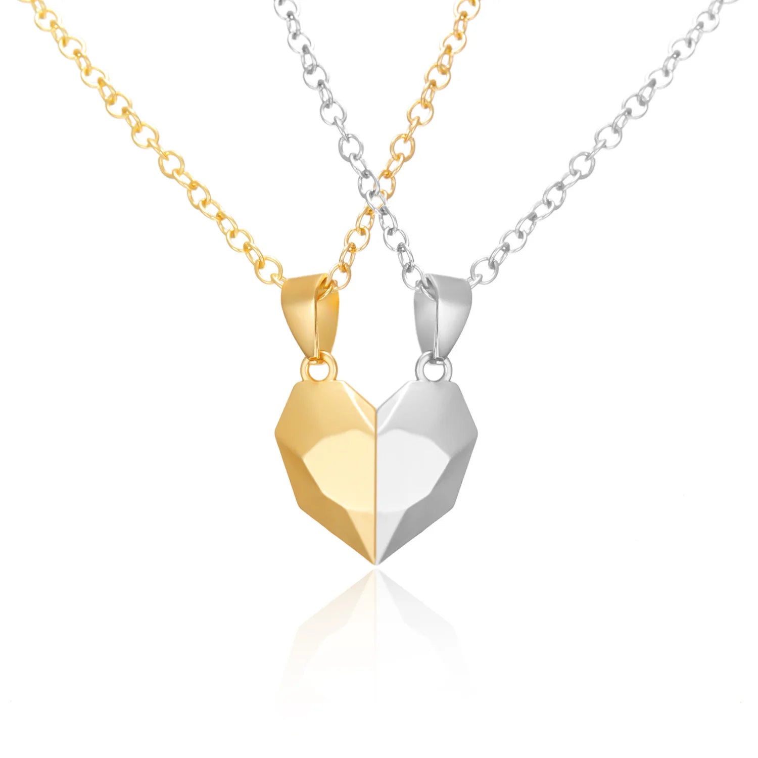 Best Friend Heart Necklace