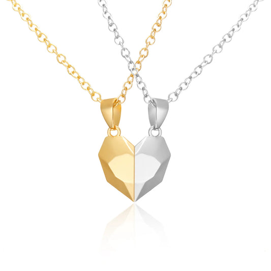 Best Friend Heart Necklace