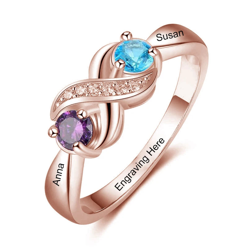 Diamant Familienring - Ansicht 6