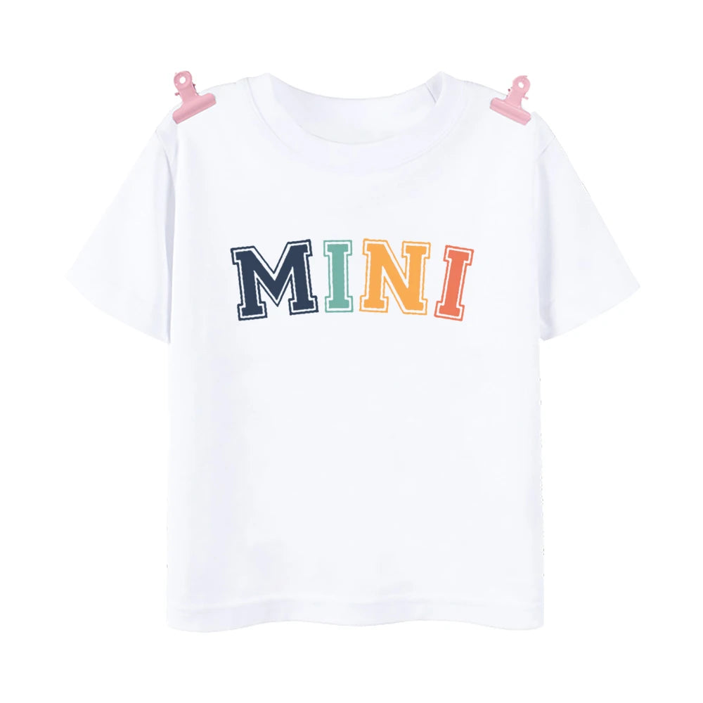 T Shirt Mama Papa Mini