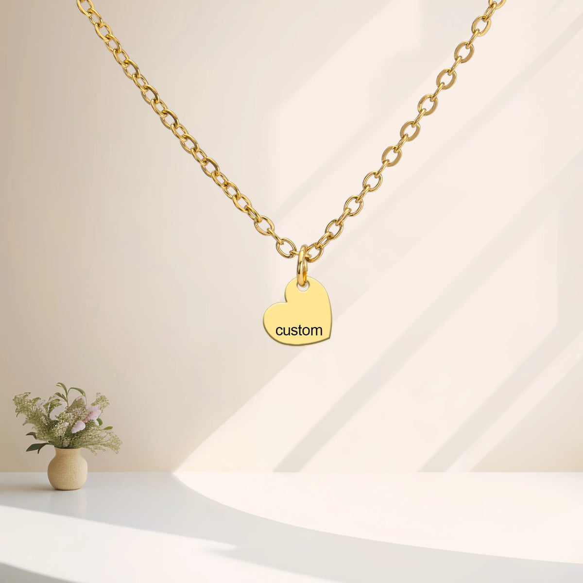 Familienkette Mit Namen Gold - Ansicht 5