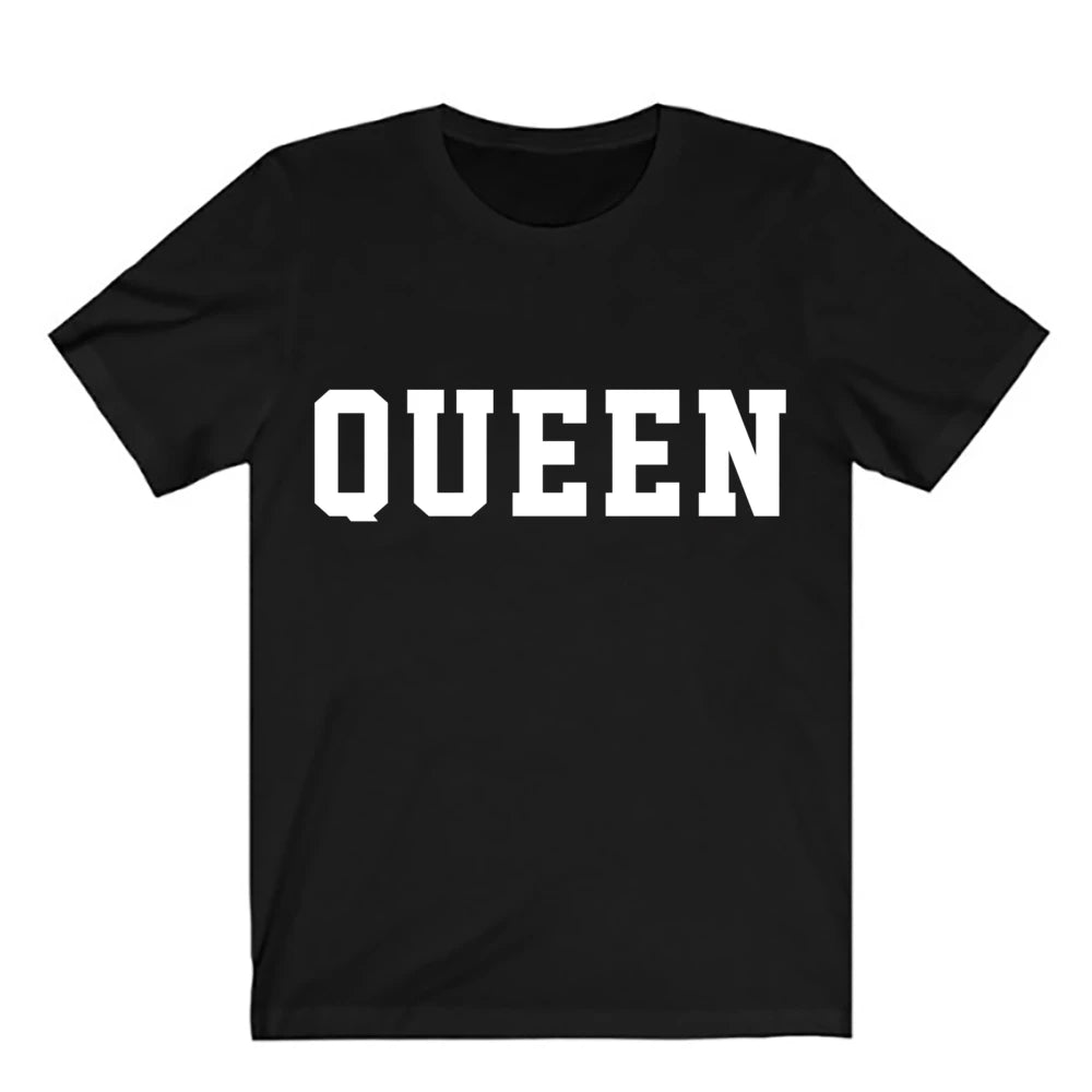 Familien T Shirts King Queen