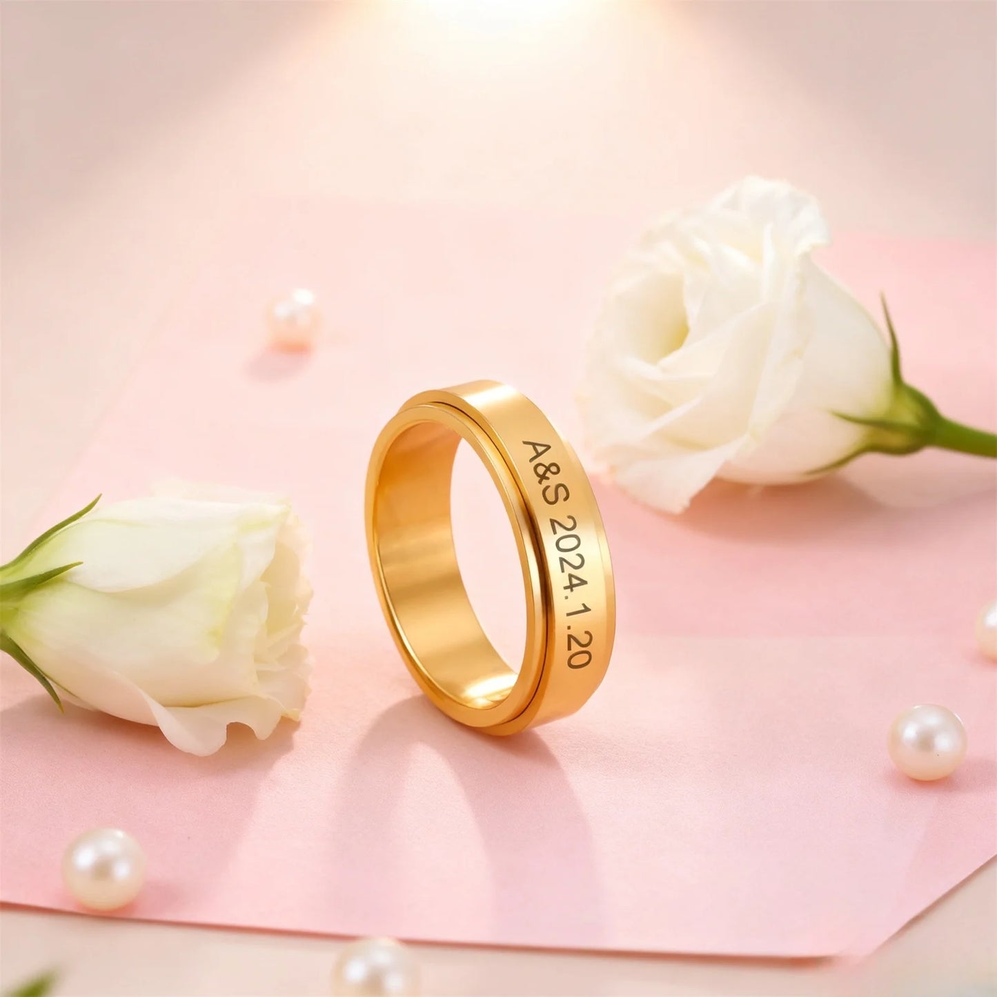 Personalisierte Ringe Paare
