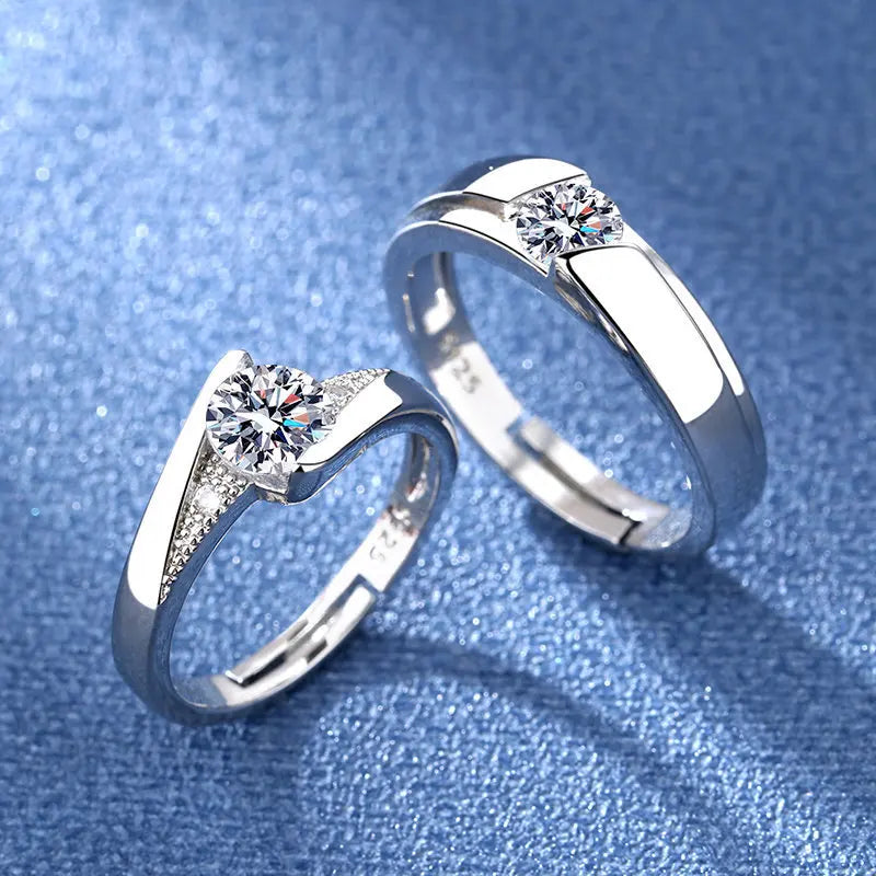 Pärchen Ringe Silber