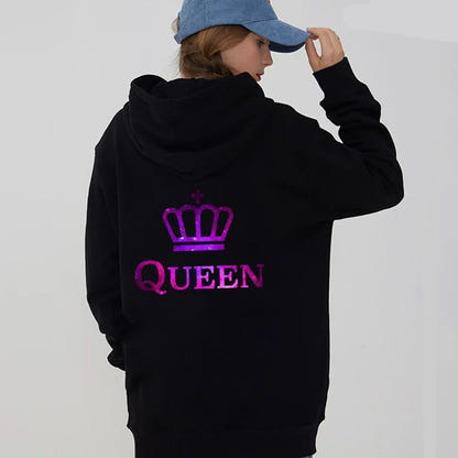King Und Queen Pulli Blumen – Ansicht 3
