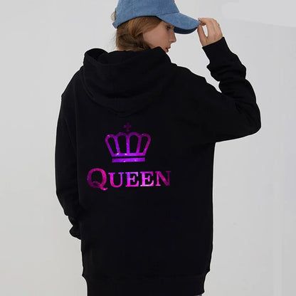 King Und Queen Pulli Blumen