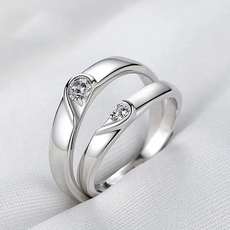 Ringe Für Paare Silber
