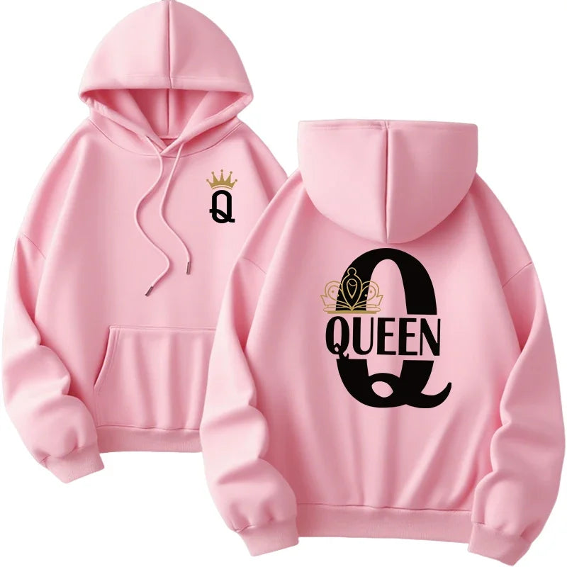 King Queen Pullover Rose