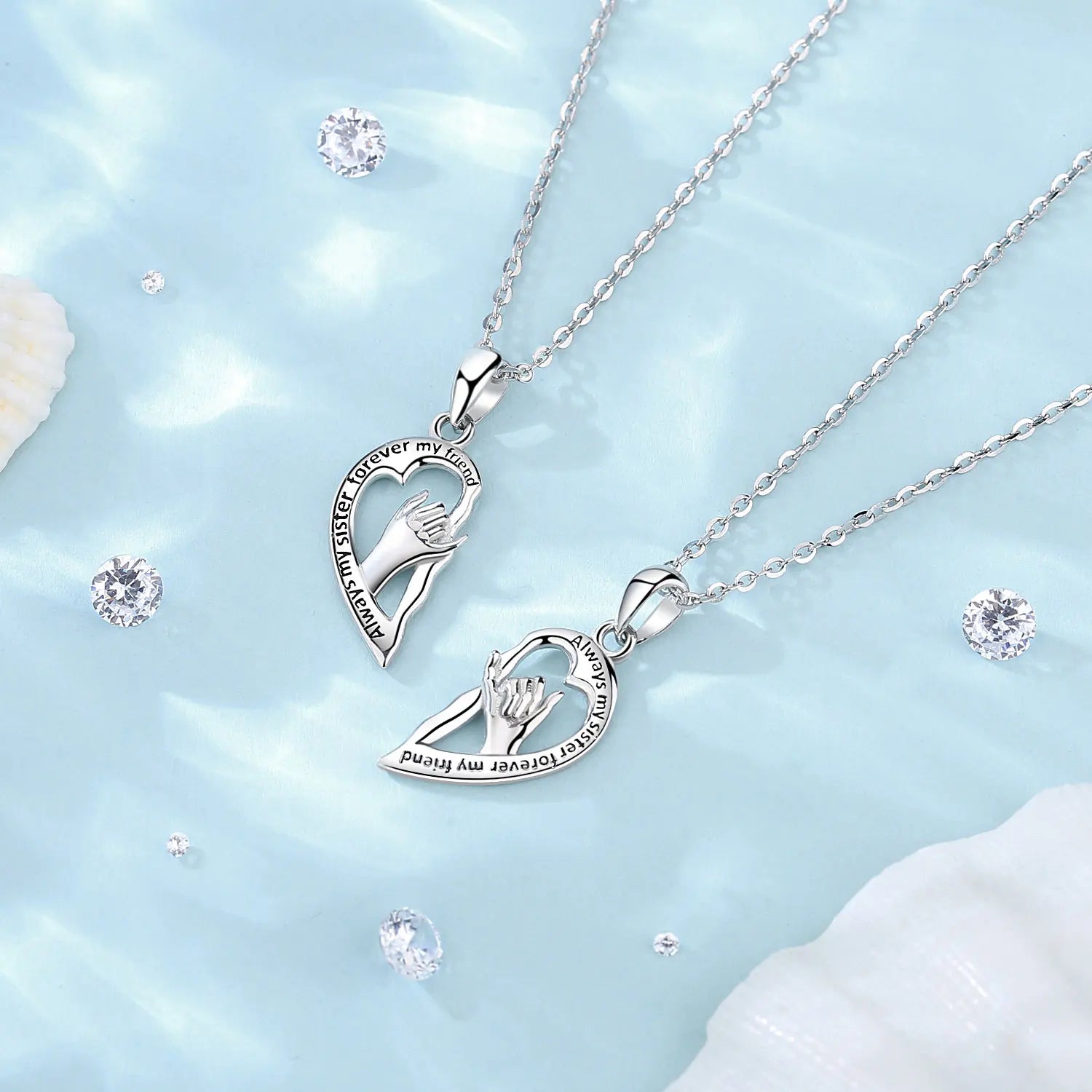 Always My Sister Forever My Friend Necklace - Ansicht 2