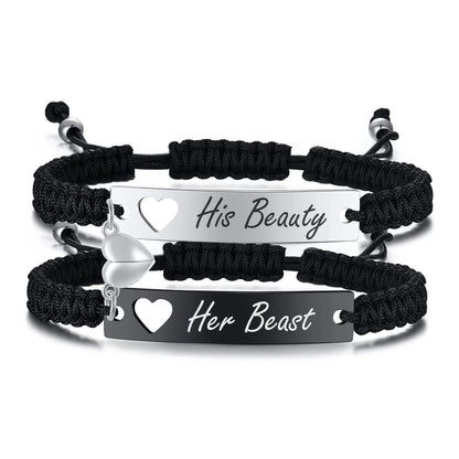 Armbänder Gravieren Paare