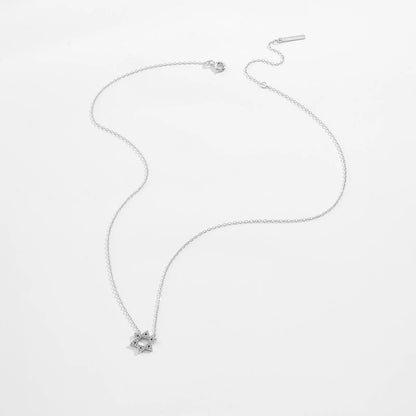 Mutter Tochter Kette Silber 925