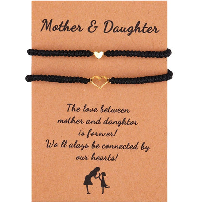 Mutter Tochter Armband Leder