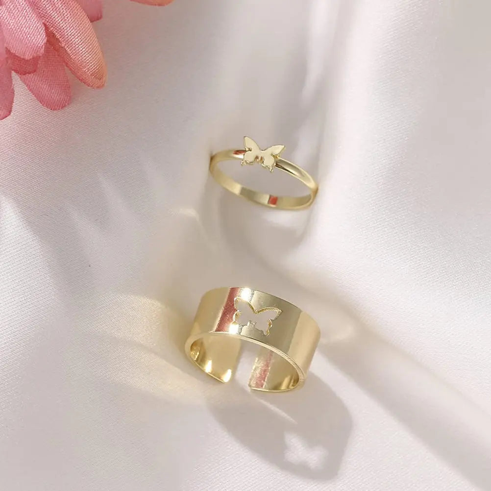 Schmetterling Ring Couple