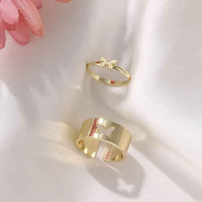 Schmetterling Ring Couple