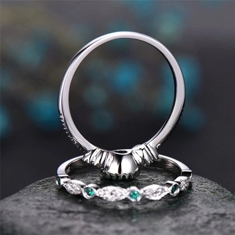 Couple Gemstone Ring