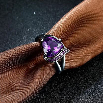 Couple Ring Heart