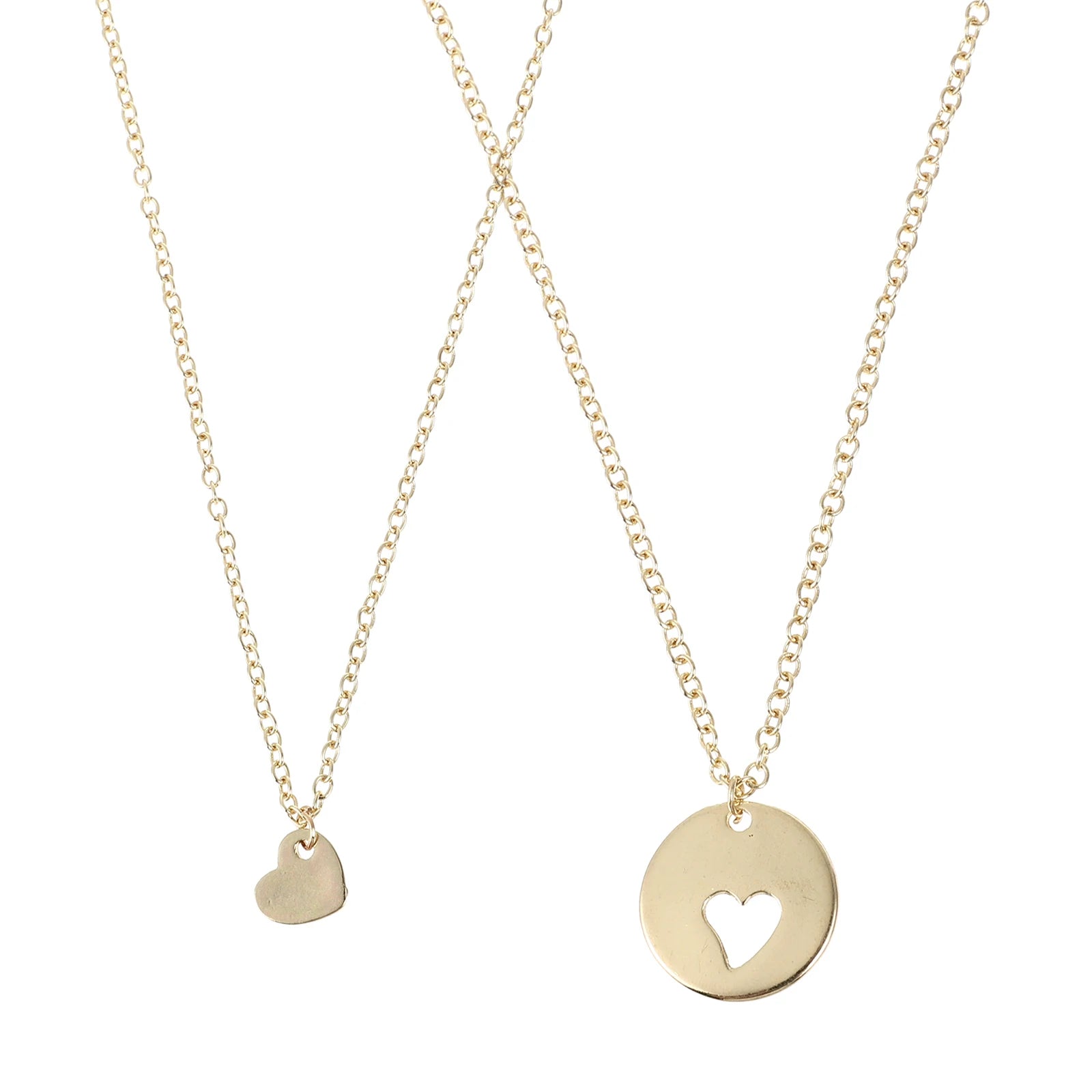 Mutter Tochter Kette Gold