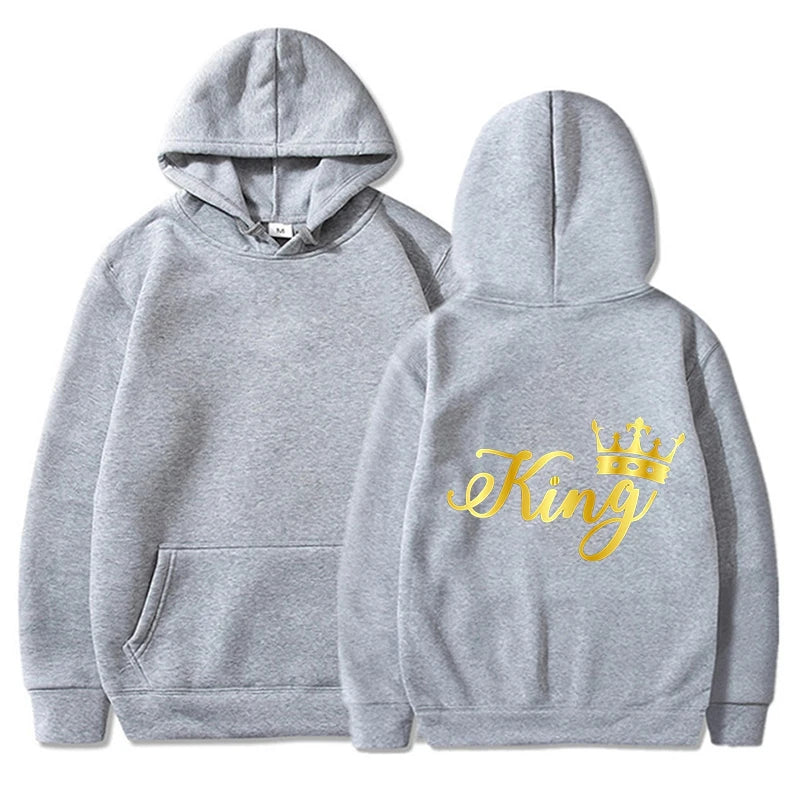 King Queen Pullover Grau