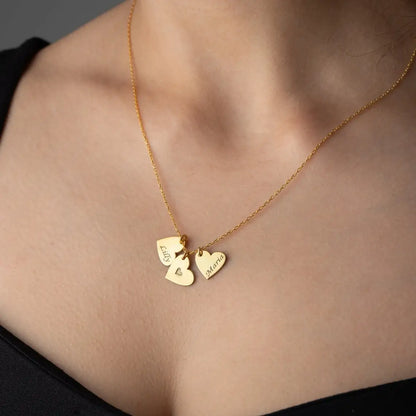 Familienkette Mit Namen Gold - Ansicht 4