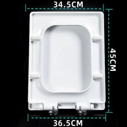 Familien WC Sitz Eckig