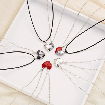 2 Piece Necklace For Couples