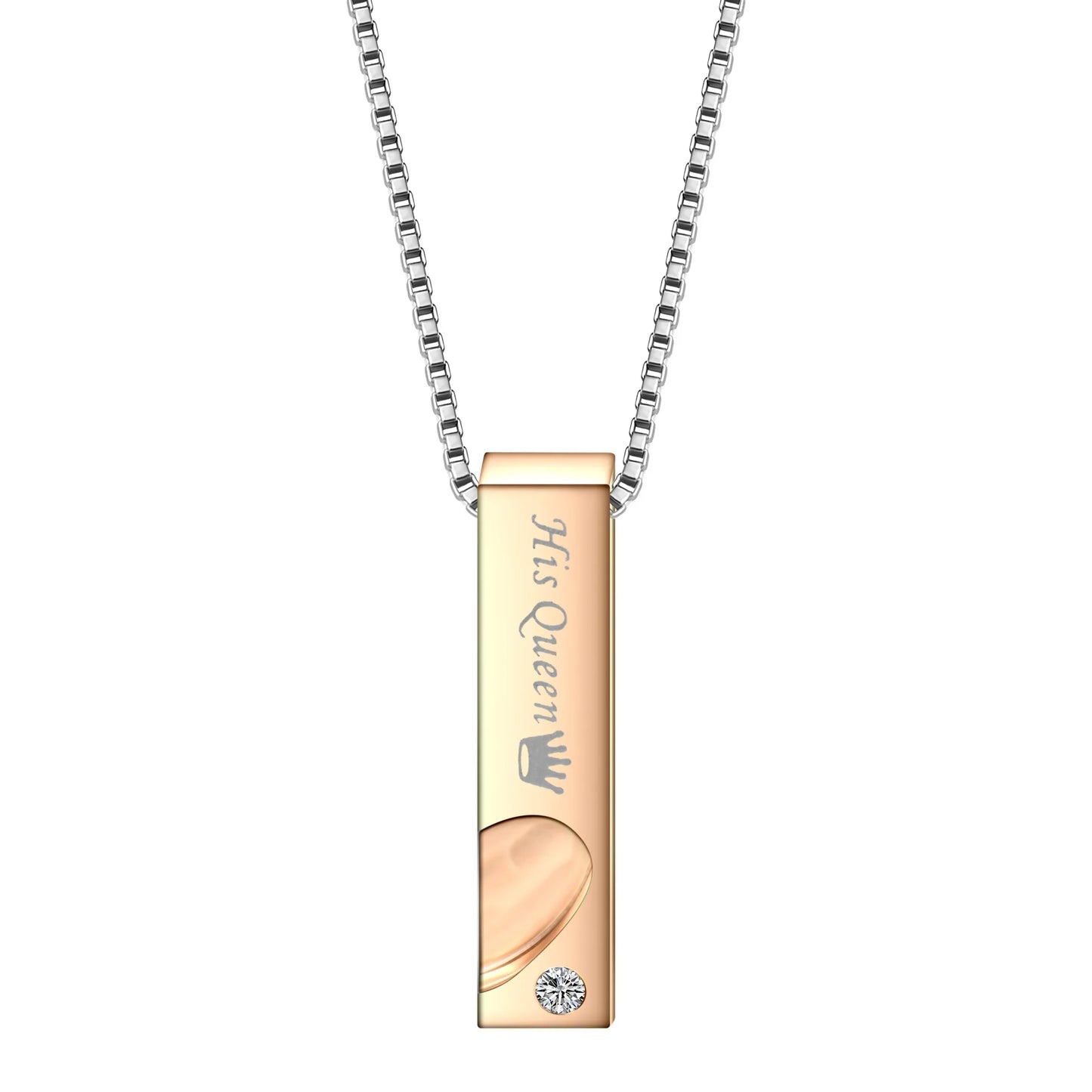 Pärchen Kette Silber