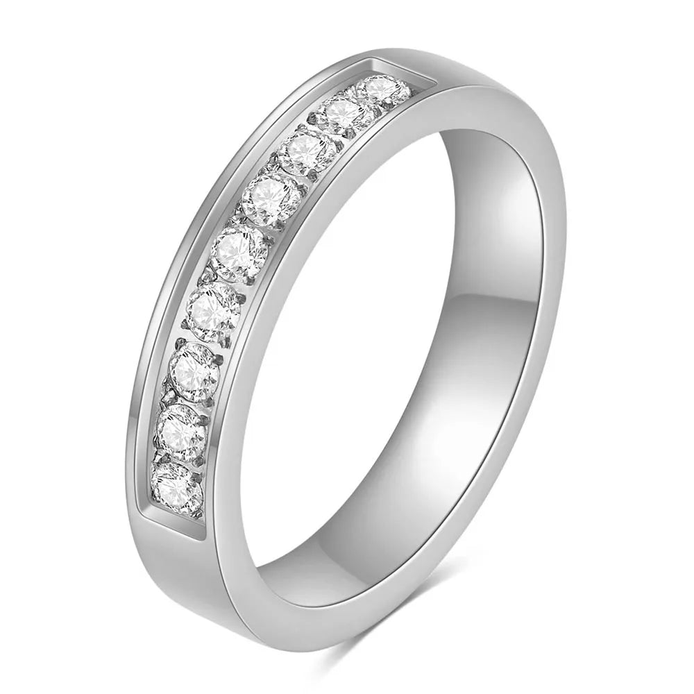 Wedding Rings For Couples White Gold