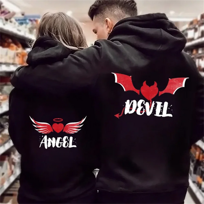 his-king-her-queen-hoodies-schriftzug-kaputze